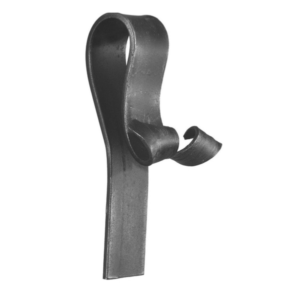 Gate Post Top - Height 350mm Smooth - 50 x 6mm Flat Bar