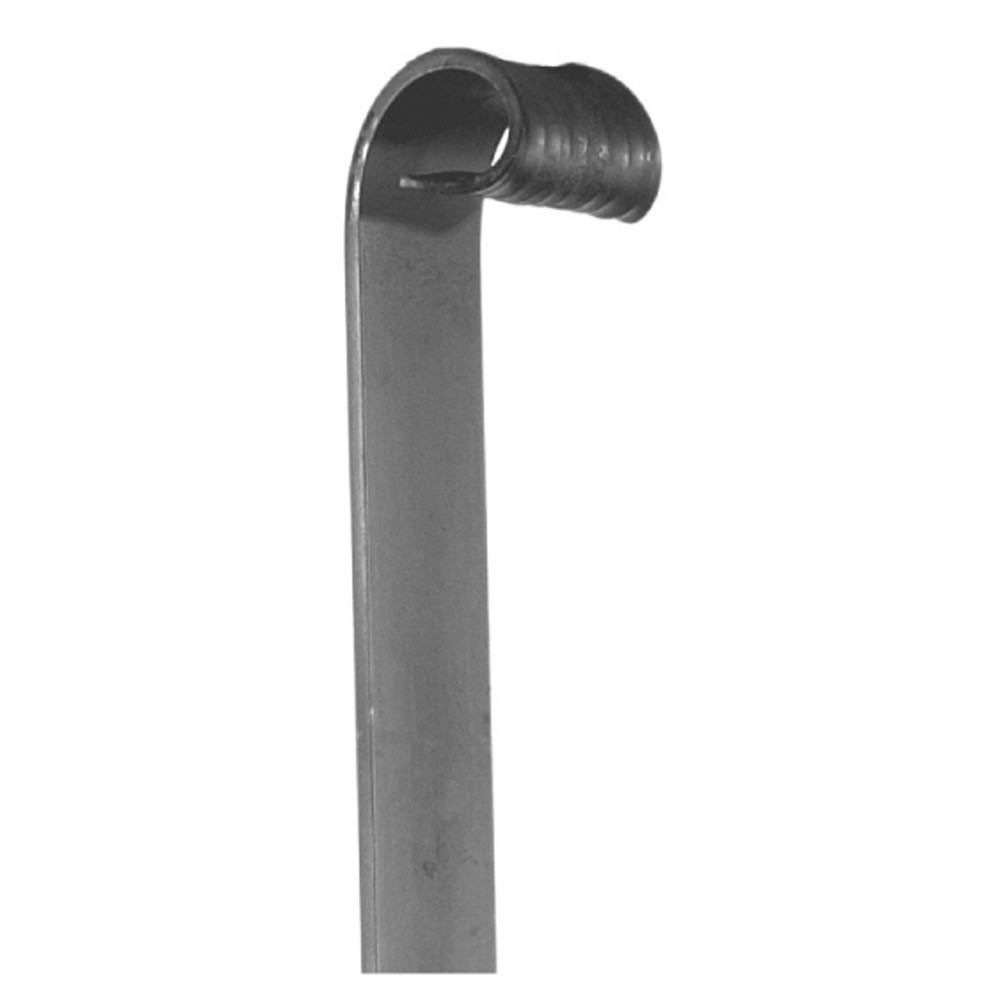 Gate Post Top - Height 350mm Smooth - 50 x 8mm Flat Bar