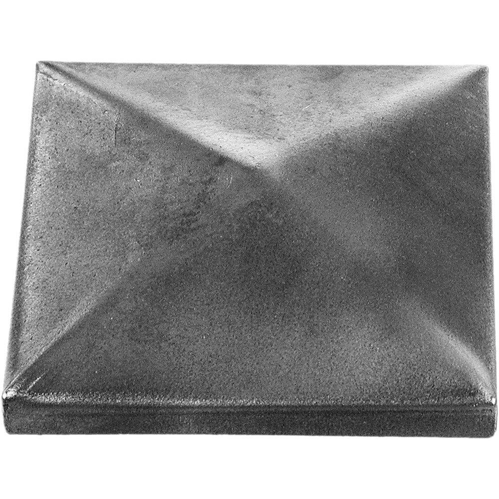 Square Post Cap - 30mm Square With Flange
