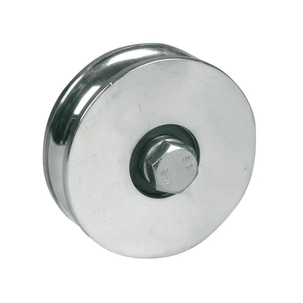 Light T Wheel - 80x16mm Round Groobe Max. 200 Kgs