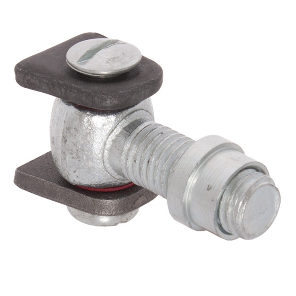 27mm Short Thread Hinge Zinc Plated