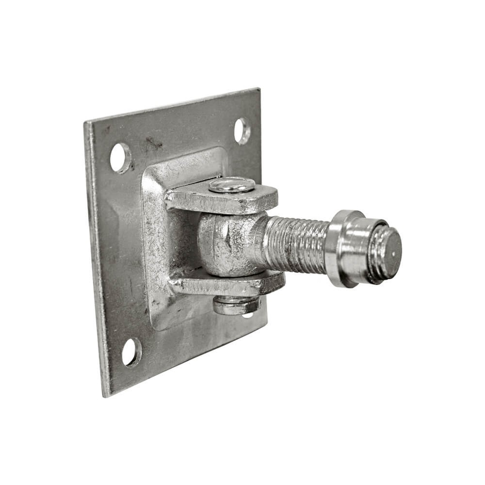 Zinc Plated 18MA Hinge On 90 x 90 x 4mm Plate