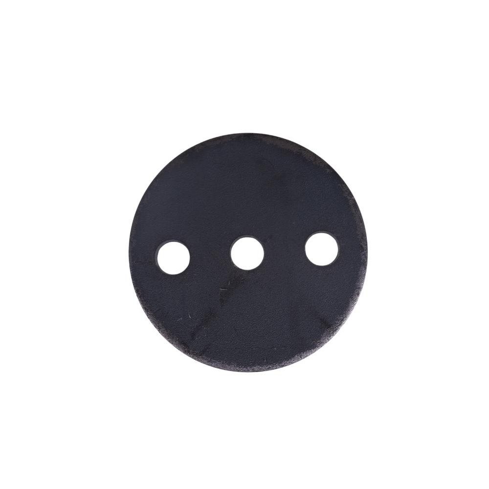 Round Plate - Dia 120mm - 8mm Thick 11mm Holes (3)