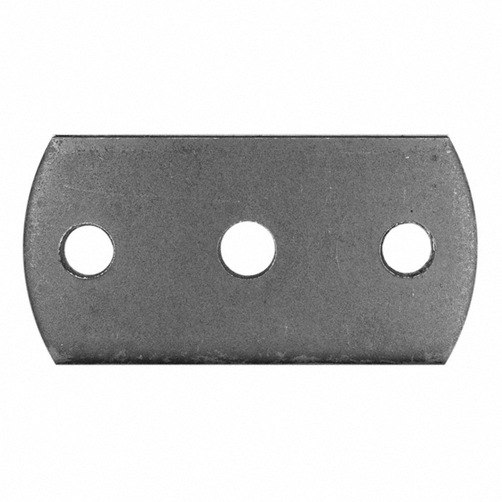 Rectangular Plate - W 100 x L 50mm - 8mm Thick 11mm Holes (3)