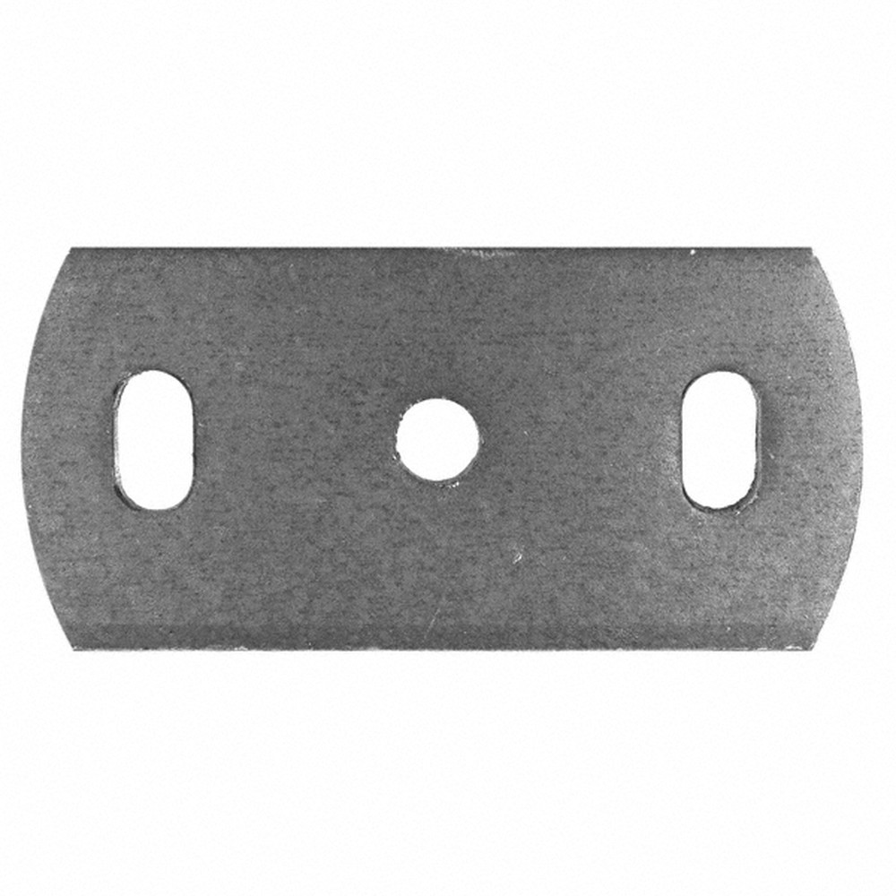 Rectangular Plate - W 120 x L 60mm - 8mm Thick 11mm Holes (3)