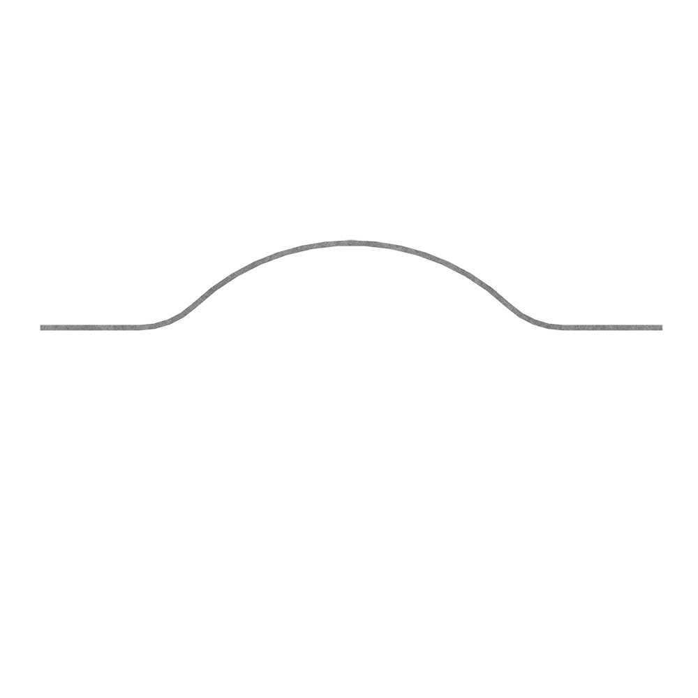 FHB Ped. Arch Kit 1 Top Plain Arch 30x10 8/13CFHB - 30x10 Plain arch