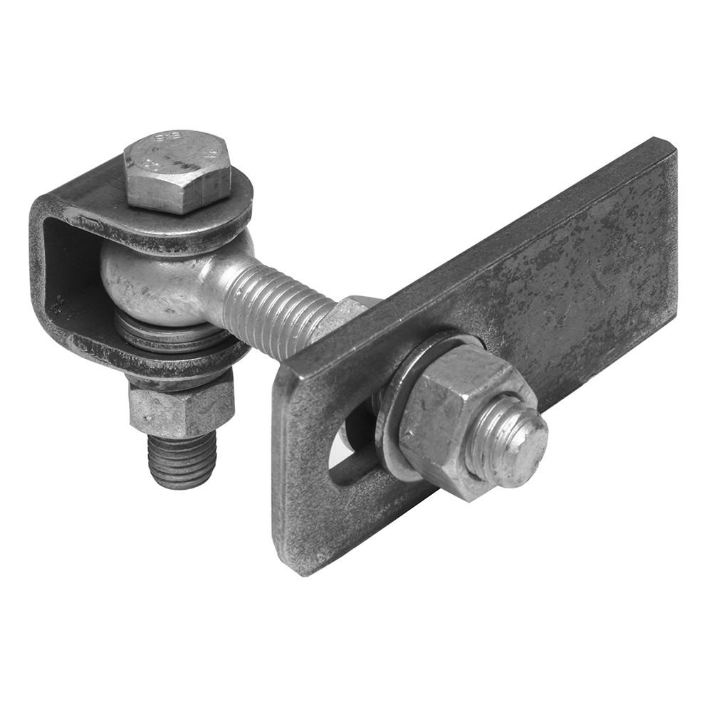 Galvanised 20mm Right Angle Adjustment Hinge