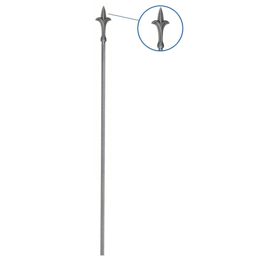 Smooth Round Bar For Railings 1120 x 12mm