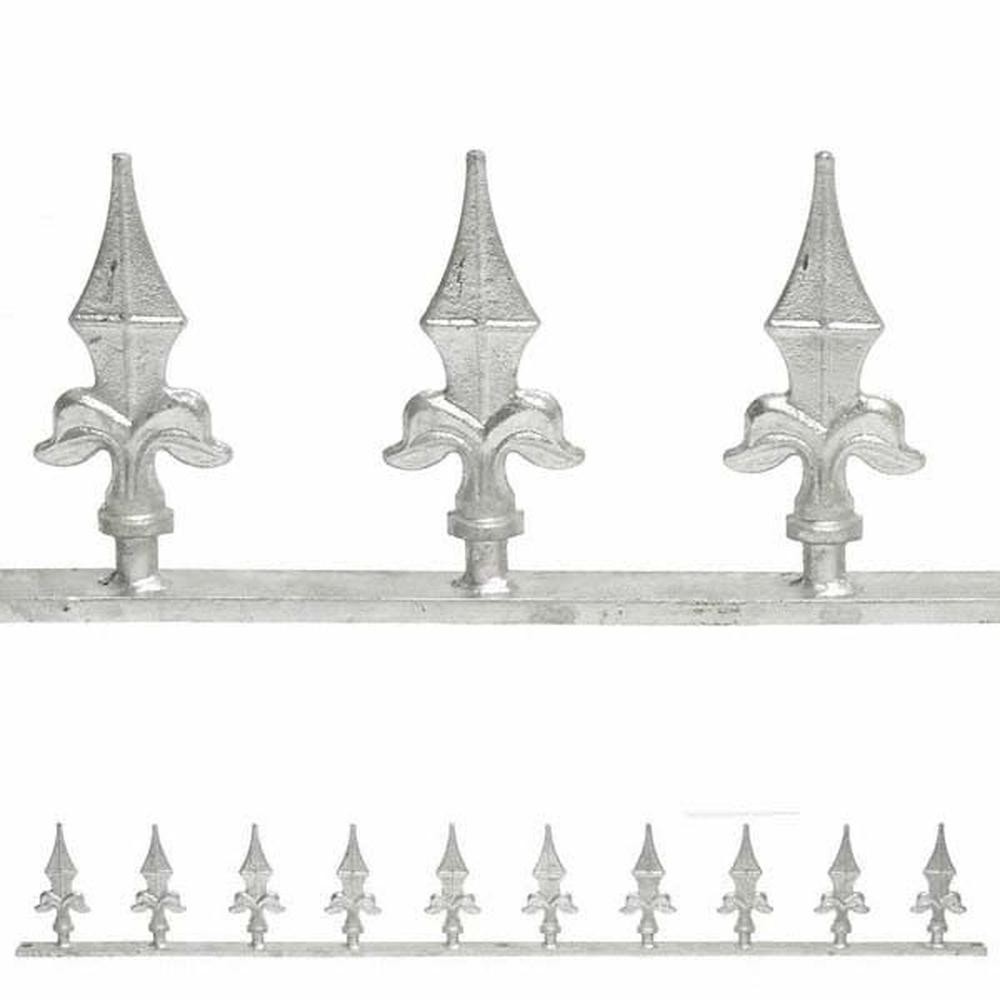 Security Spike - Length 1000mm 0513052 Welded To 30 x 8mm Flat Bar
