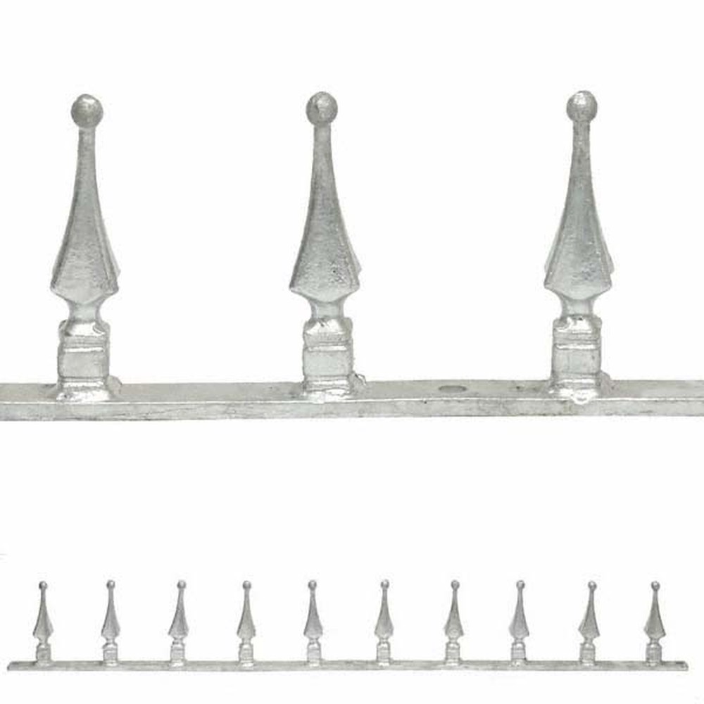 Security Spike - Length 1000mm 0513092 Welded To 30 x 8mm Flat Bar