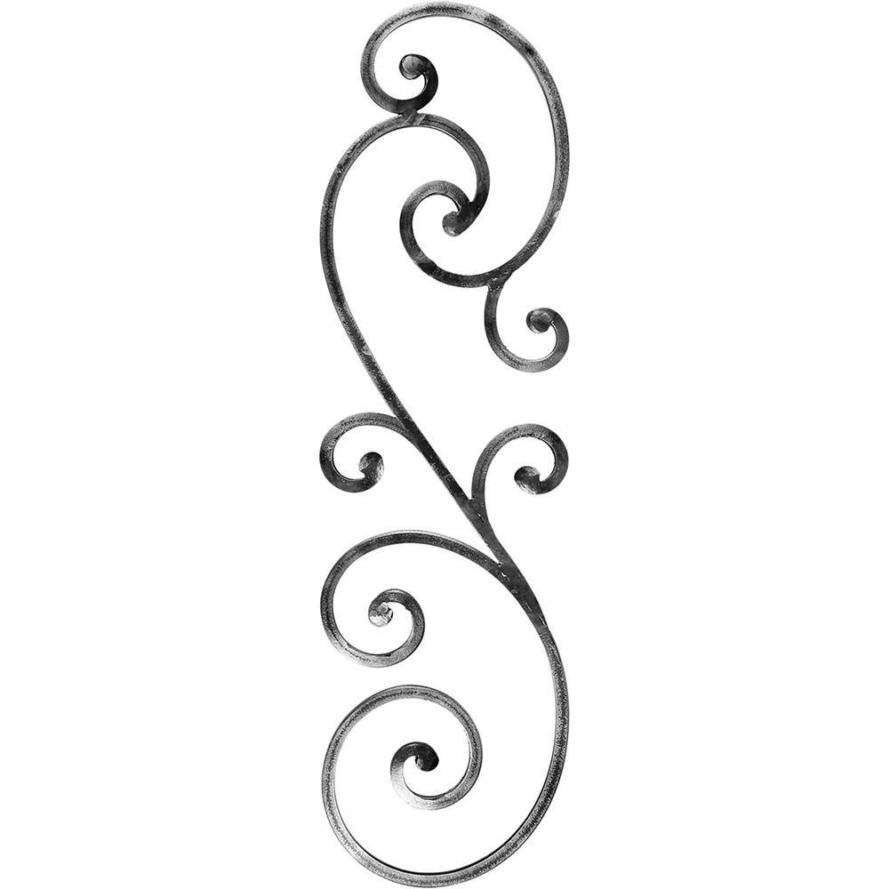Panel in 12mm Plain Square Bar