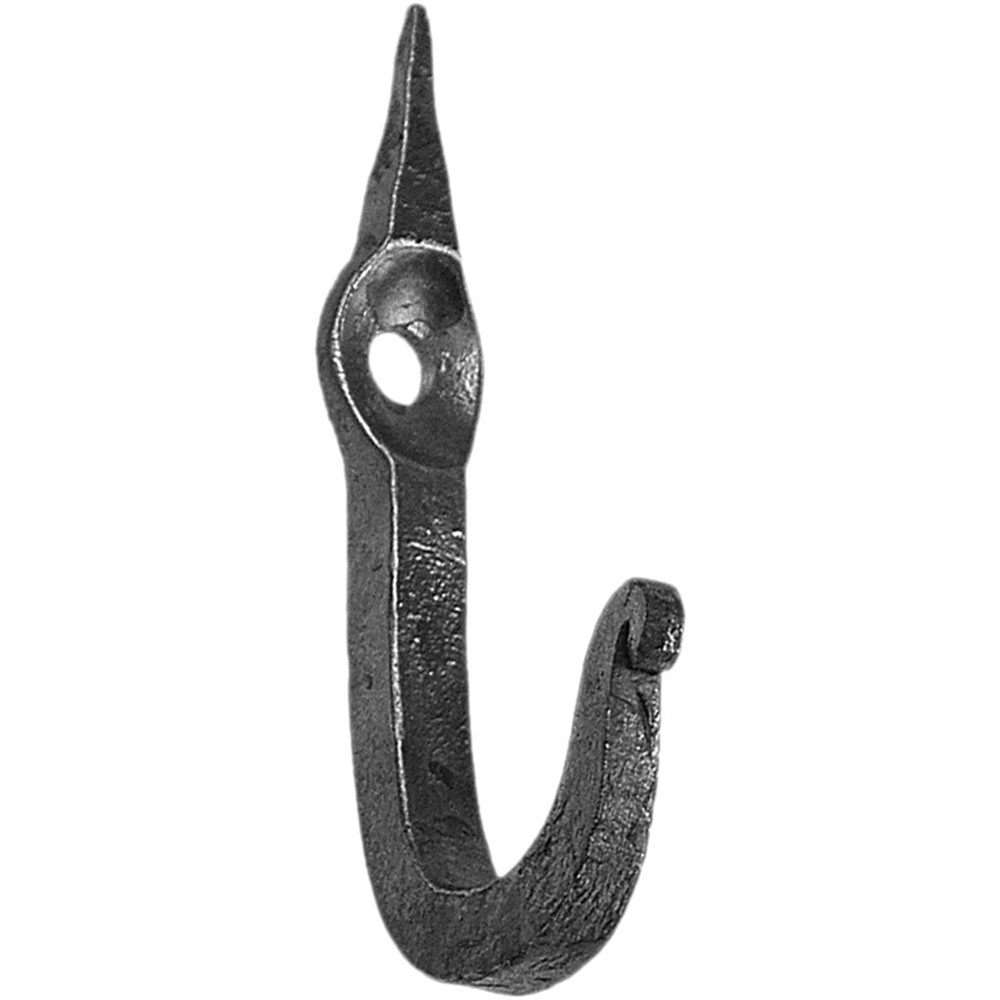 Hook - H 90 x W 43mm Smooth - 8mm Square Bar