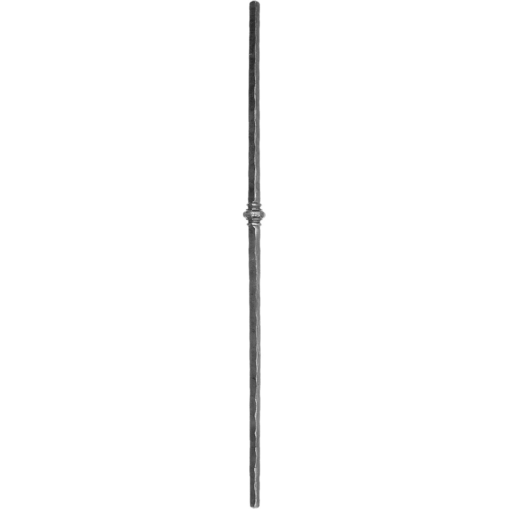 Forged Bar - Height 1200mm Hammered - 25mm Square Bar