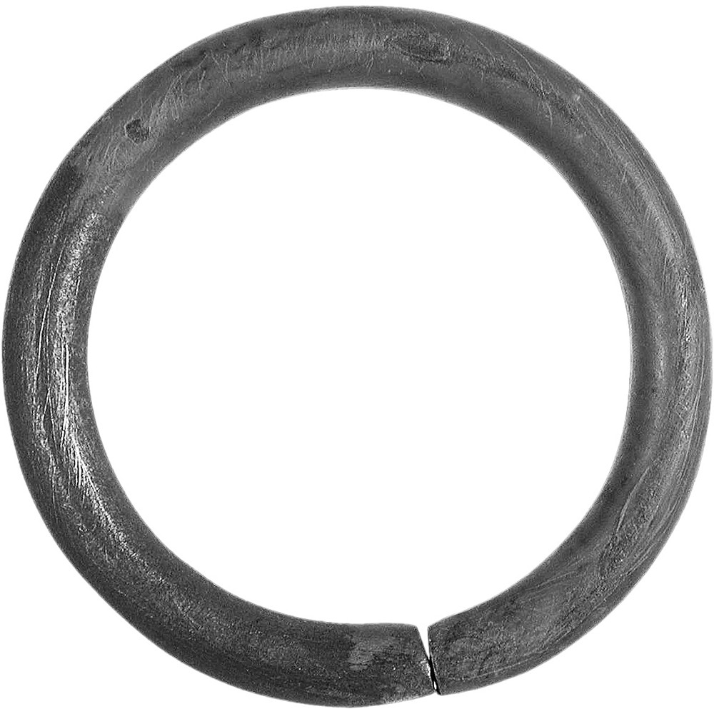 Round Section Circle - Height 100mm Smooth - 14mm Round Bar