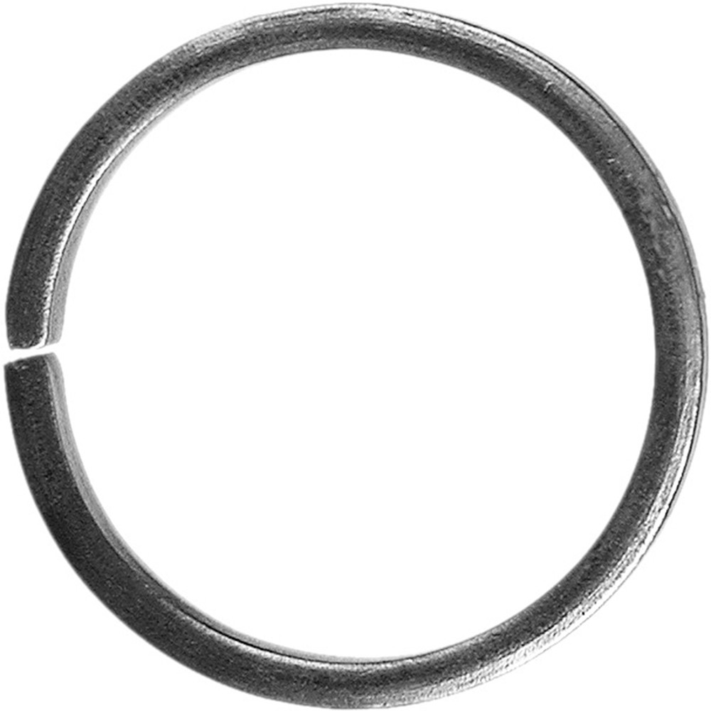 Flat Section Circle - Height 100mm Smooth - 14 x 7mm Flat Bar
