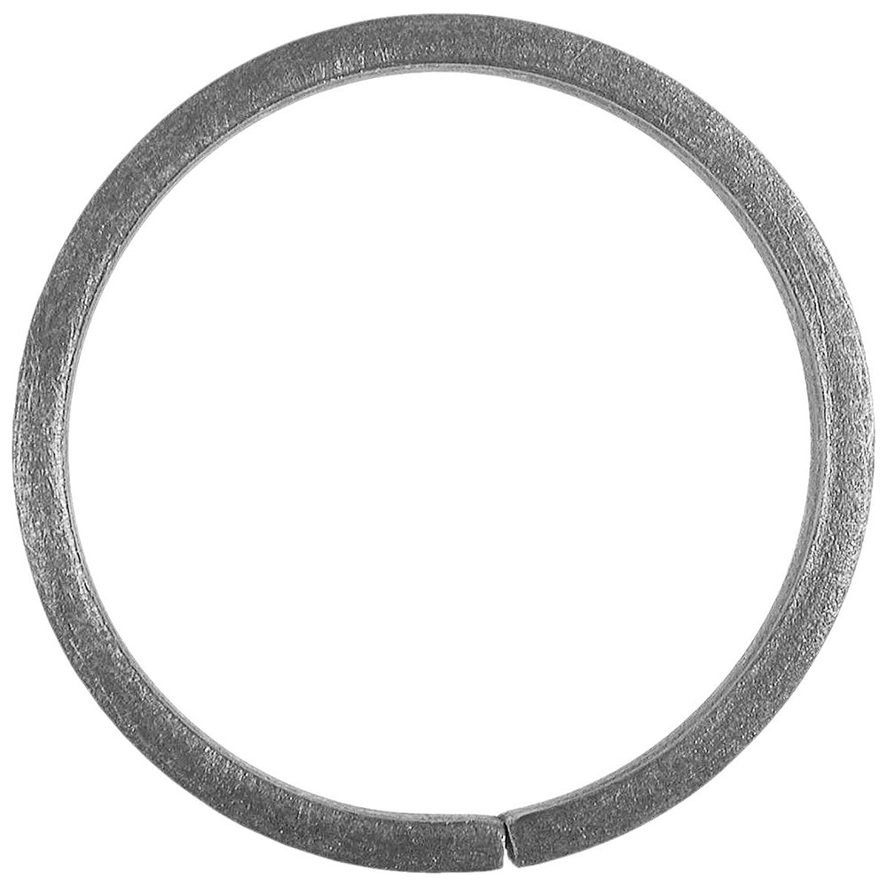 Flat Section Circle - Height 125mm Smooth - 16 x 8mm Flat Bar