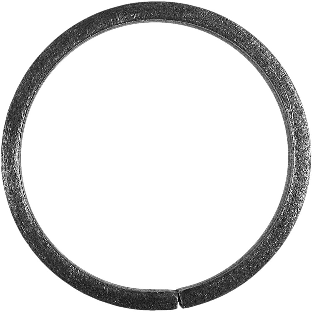 Flat Section Circle - Height 120mm Smooth - 14 x 7mm Flat Bar