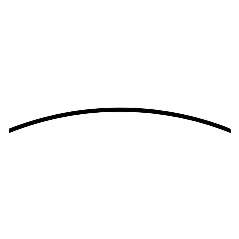 Gate Arch Bent the Hard Way H 230 x W 2000mm - 30 x 8mm Plain Bar