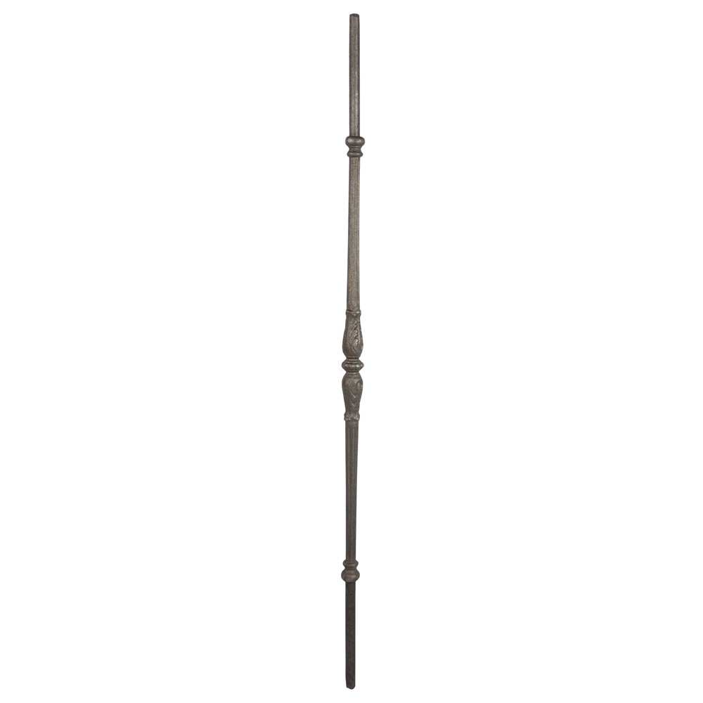 Decorative Bar - H 1000 x L 35mm Smooth - 16mm Round Bar