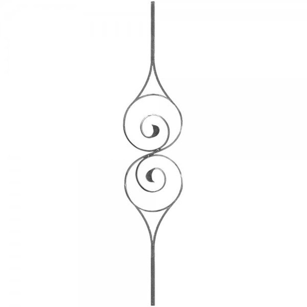 Plain Square Bar Baluster in 12mm