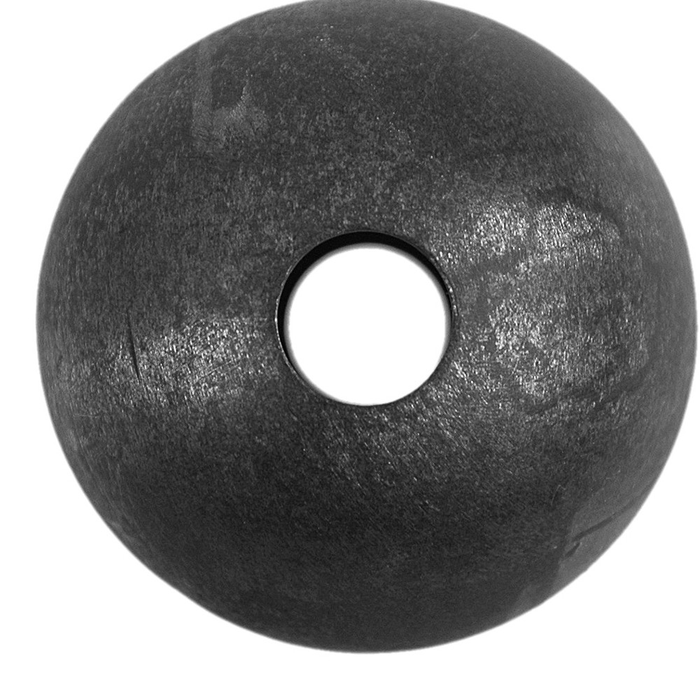Holed Smooth Sphere - Diameter 40mm Drilled Through To Fit 12mm Round Bar