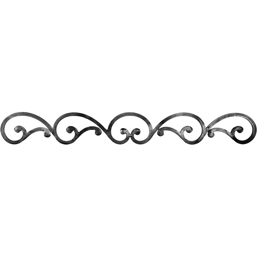 Panel Unit - H 800 x W 100mm Smooth - 12mm Square Bar