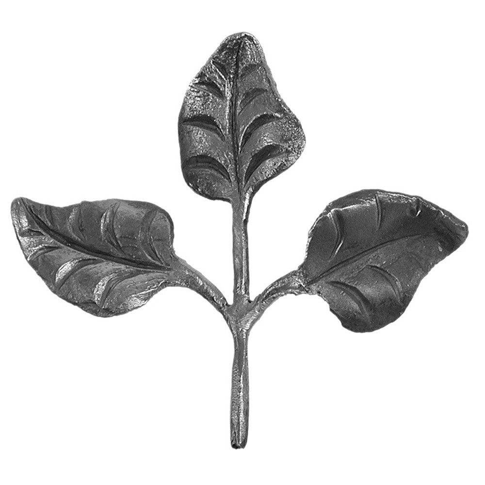 Hand Forged Leaf - H 170 x W 155mm 2.5mm Thick
