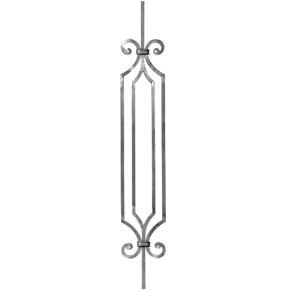 Plain Square Bar Baluster in 12mm