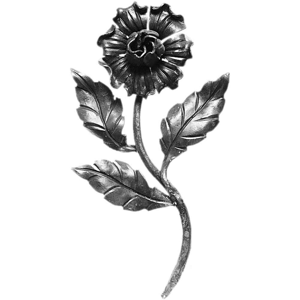 Hand Forged Flower -H 250 x W 130mm