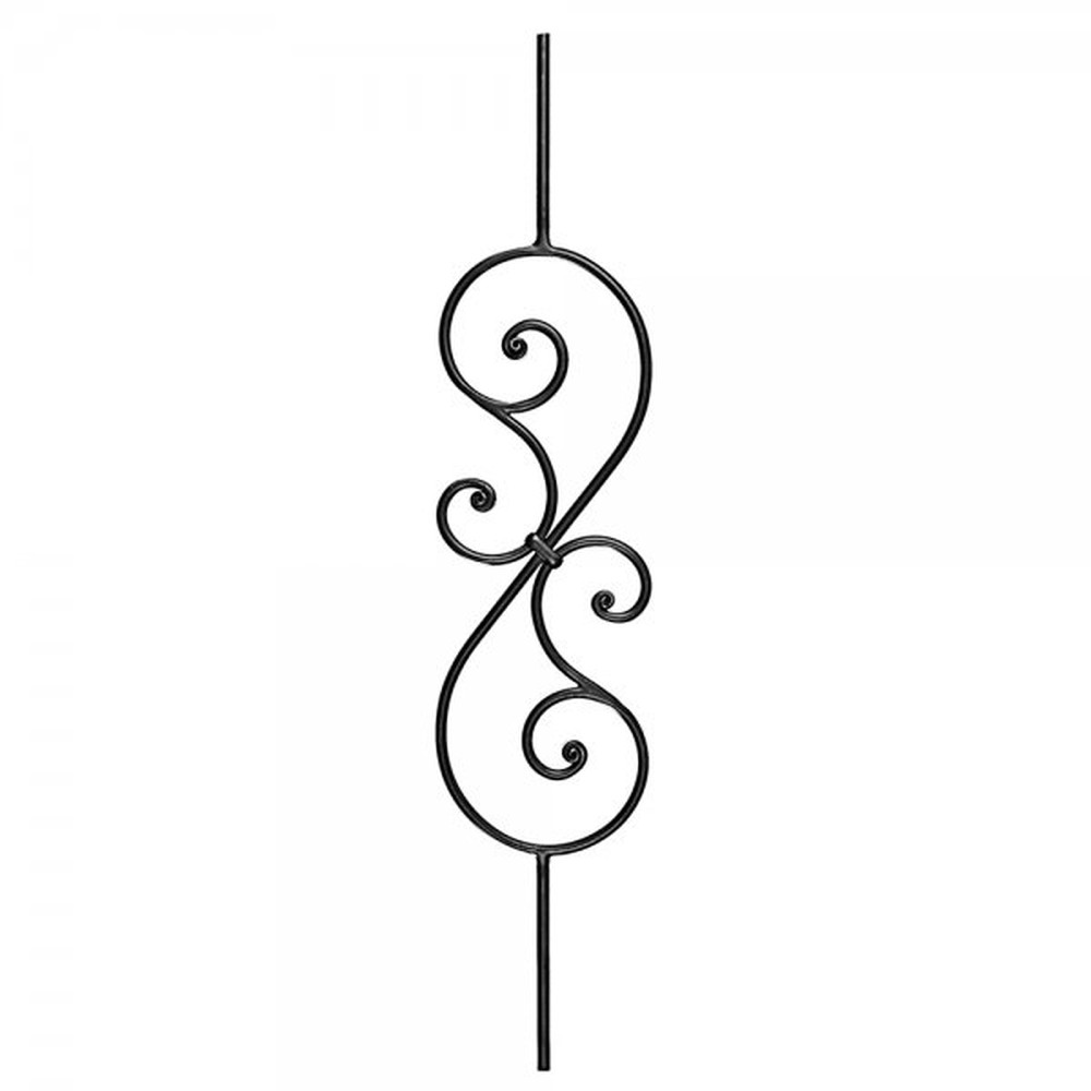 Panel Unit - H 1000 x W 210mm Smooth - 14mm Round Bar