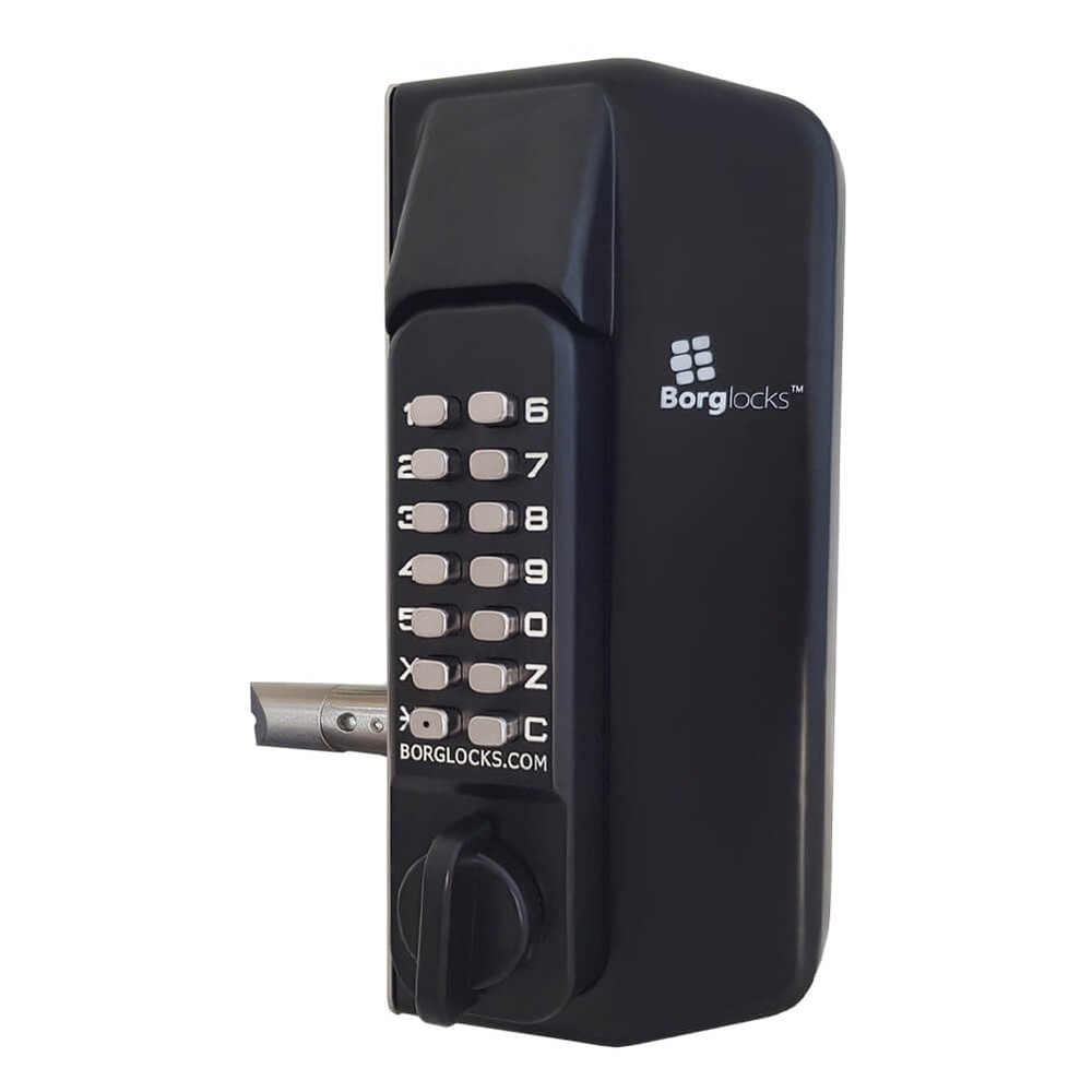Combination Gate Lock 3100MG Pro (Black) Combination Lock One Side Only