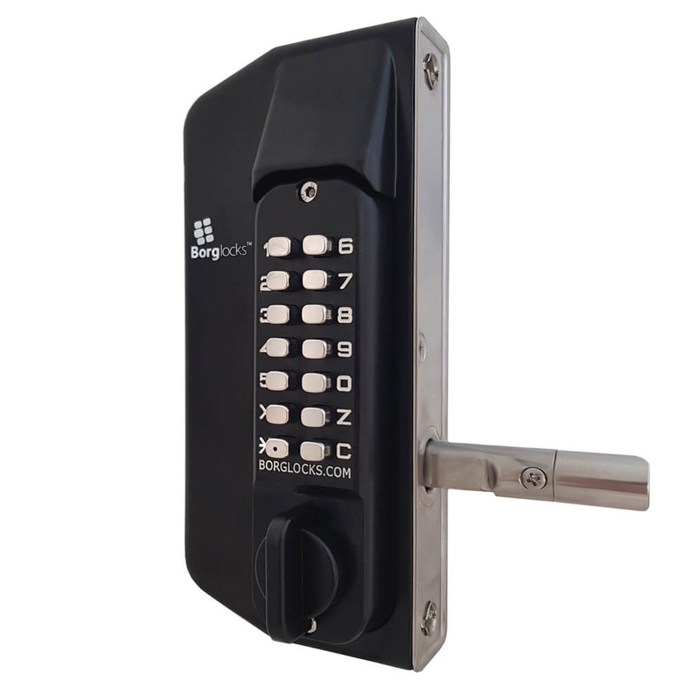 Combination Gate Lock 3130MG Pro (Black) Combination Both Sides