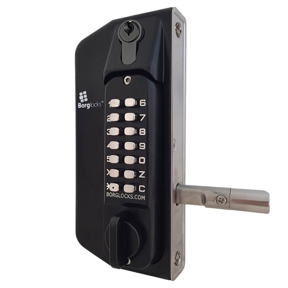 Combination Lock 3130DKO MG Pro (Black) With Key Overide