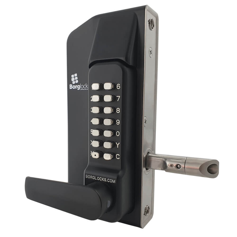 Combination Gate Lock 3400MG Pro (Black) Combination Lock One Side Only