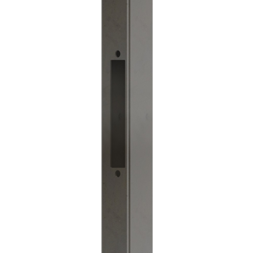 Gate Post Lock Box For B-Mag 2500 80x80x 3000mm SHS - 1050mm Cut Out Right Handed