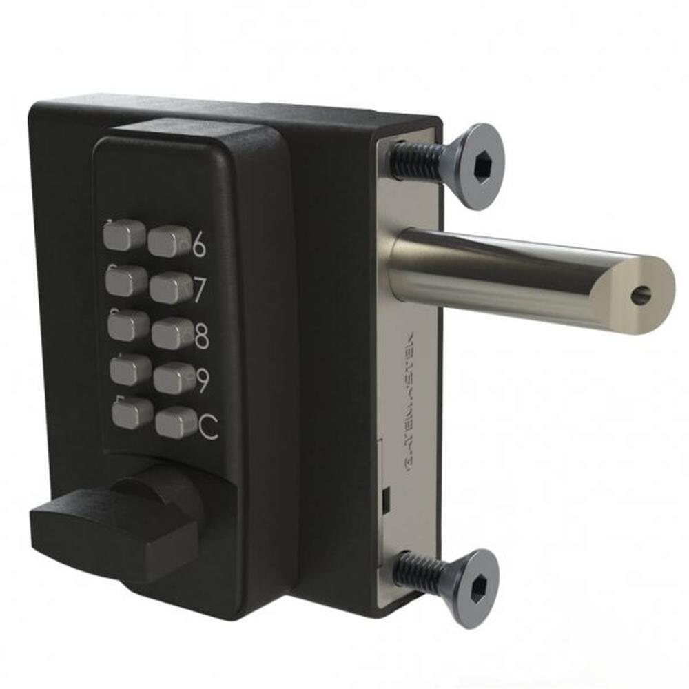 Combination Gate Lock 10-30mm Capacity Single Sided Right Hand - F H Brundle