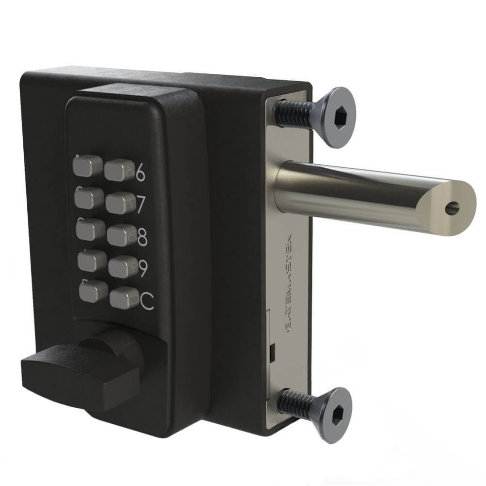 Combination Gate Lock 40-60mm Capacity Single Sided Left Hand