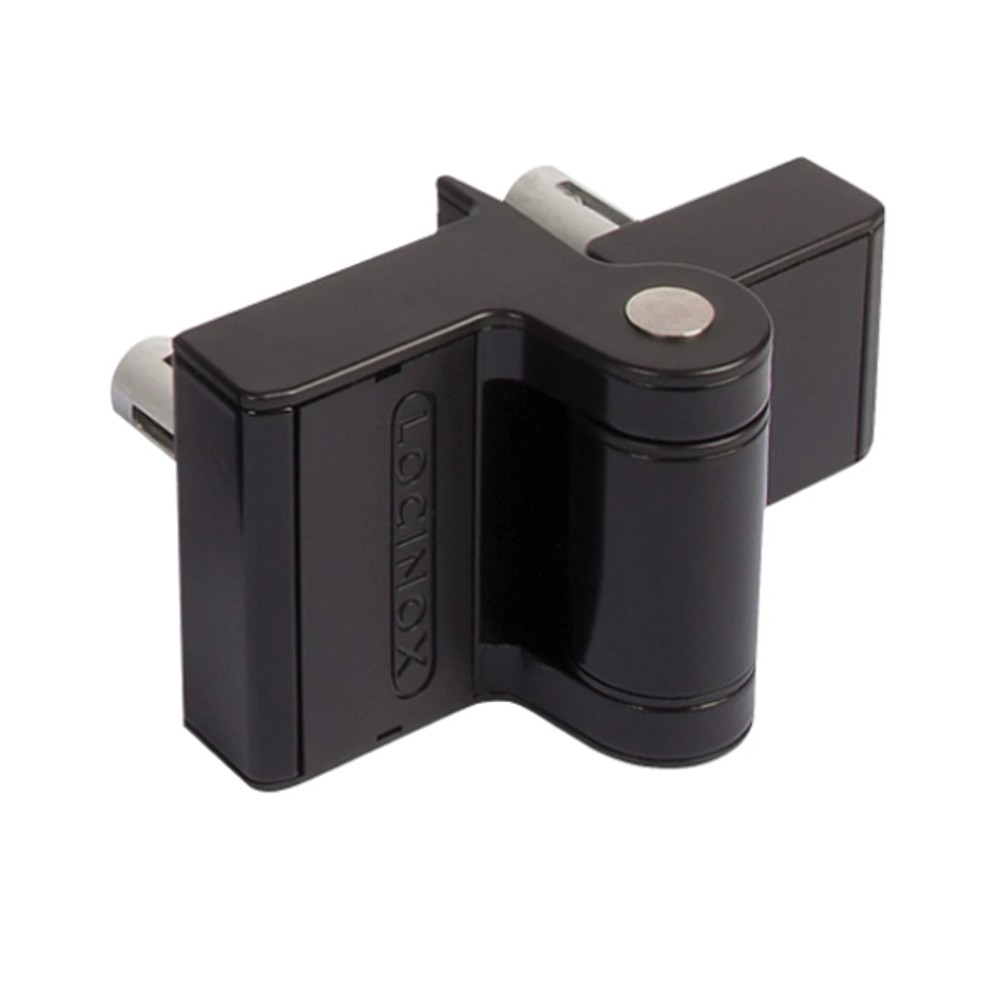 Locinox Puma Bottom Hinge (Pair) - Black RAL 9005