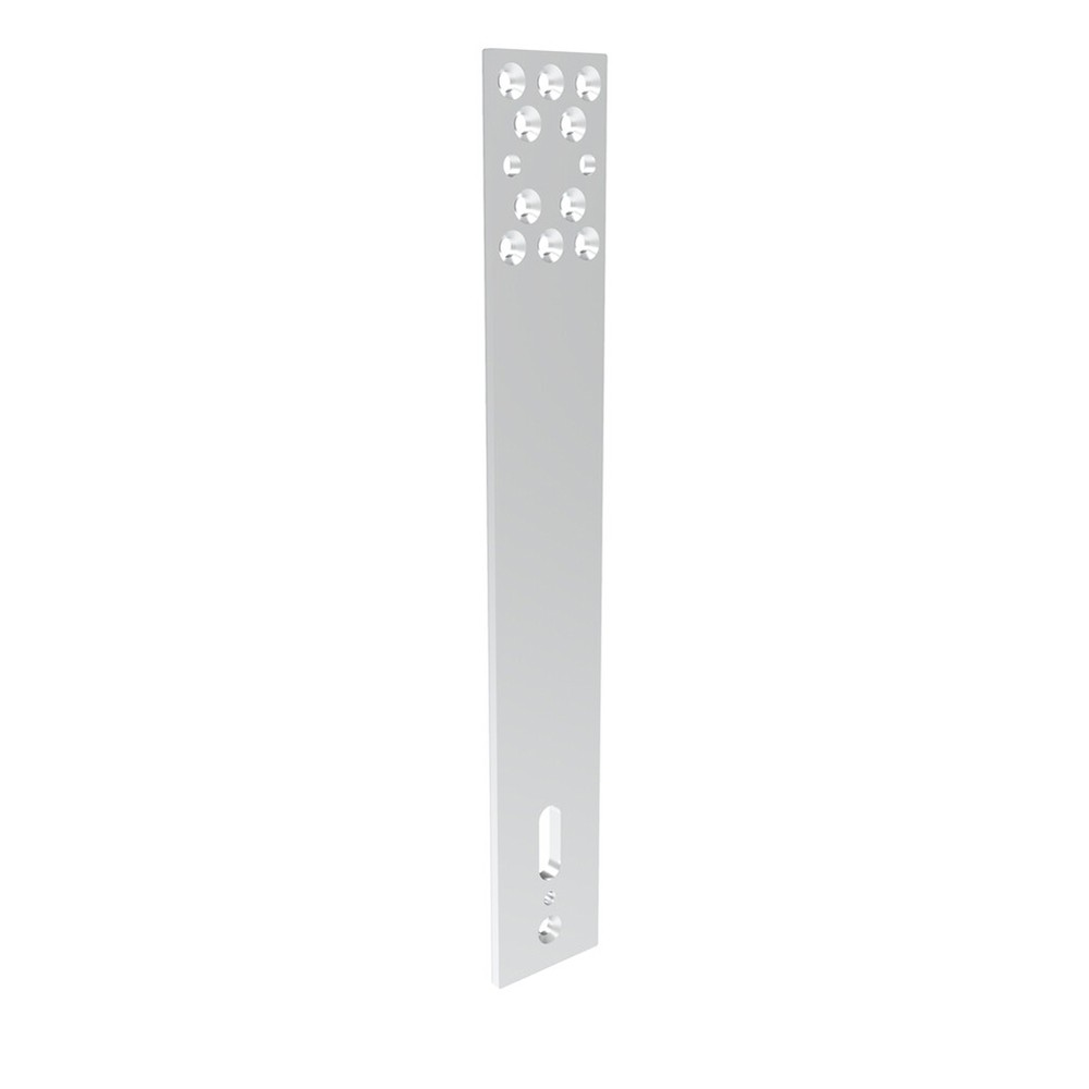 Locinox Venus Adapter Plate - Silver For Mounting Closer on Wall or 60mm Post