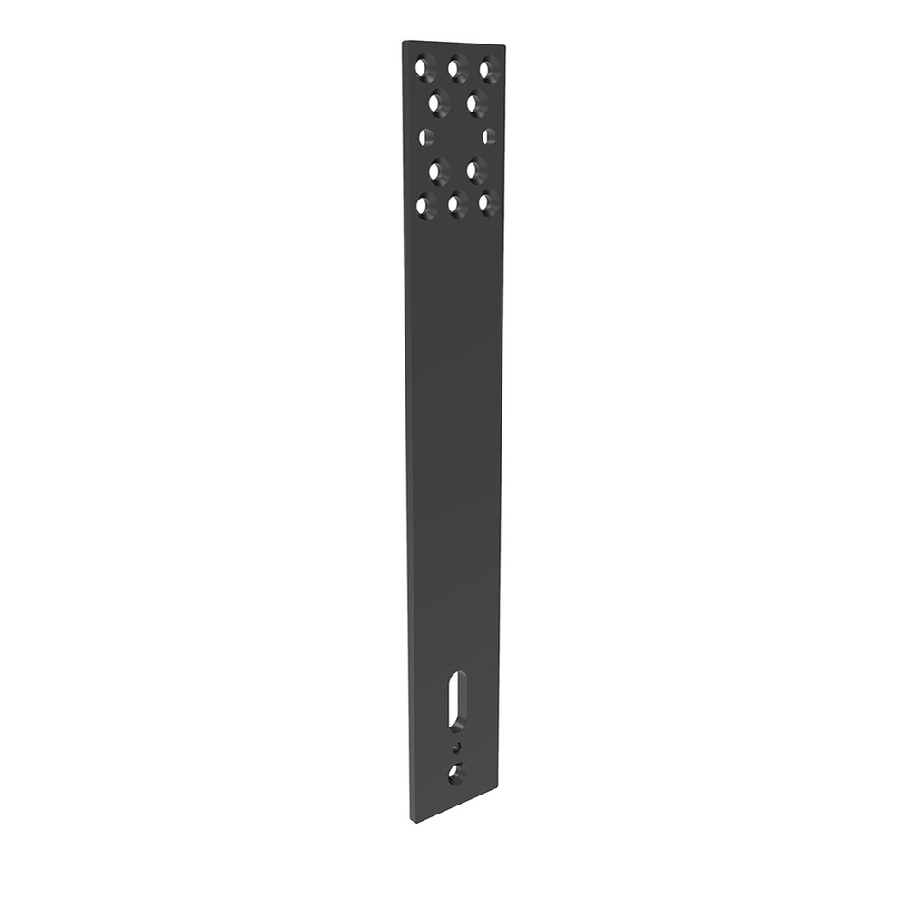 Locinox Venus Adapter Plate - Black For Mounting Closer on Wall or 60mm Post