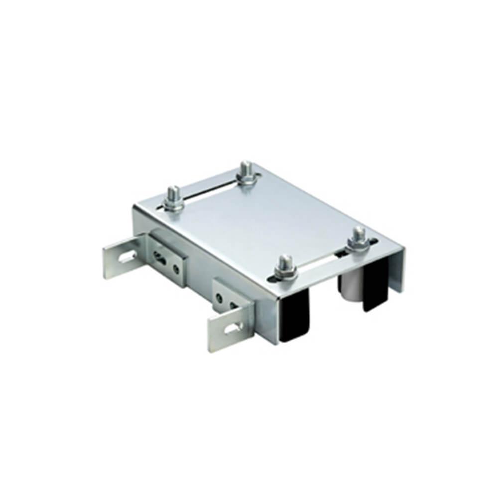 Adjustable upper guide bracket Galvanised For 80 - 120mm Posts - F H Brundle