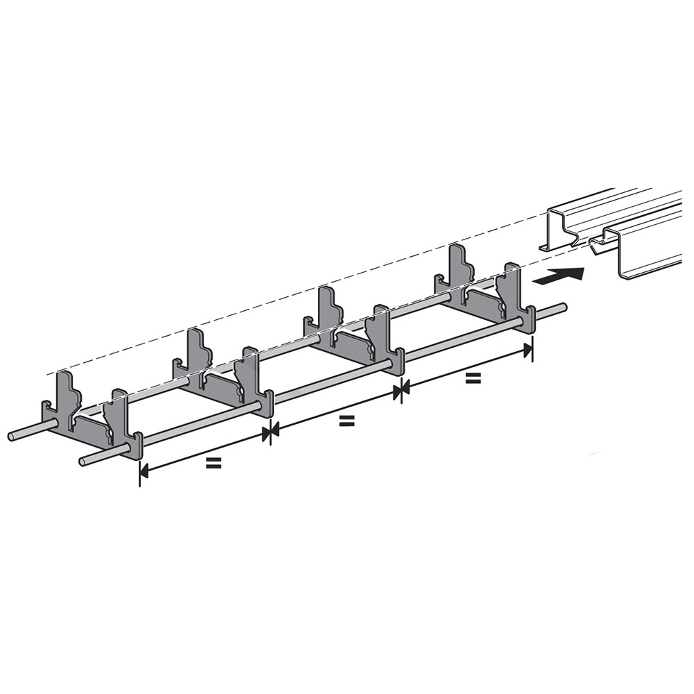 Kit for track 05GD004 - Galvanised
