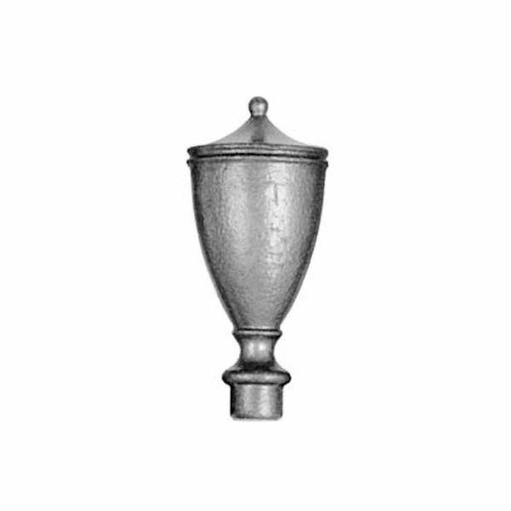 Steel Urn - Height 185 x Length 80mm 30mm Round Base