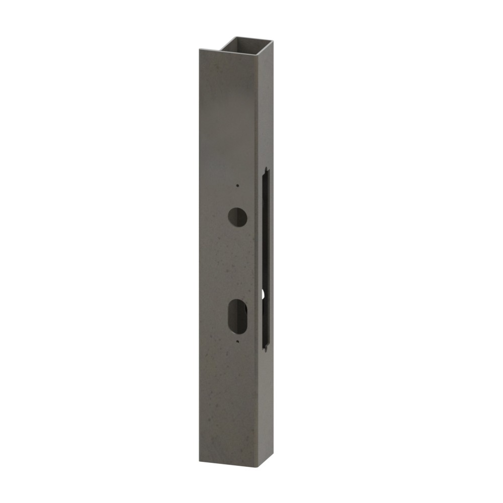 Left Hand Lock Box for Forty Lock - 2M 50x60x 2mm L Shape ERW with 20mm Leg