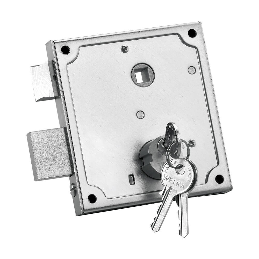 Welka Gate Lock Three Throw Lockbolt Extending To 32mm