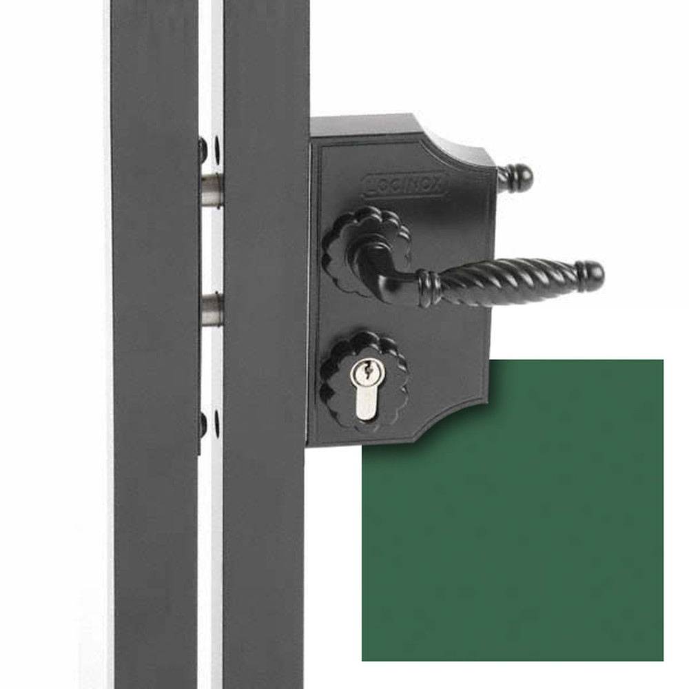 New Generation Decorative Locinox Lock To Suit Sections 40-60mm (Green)