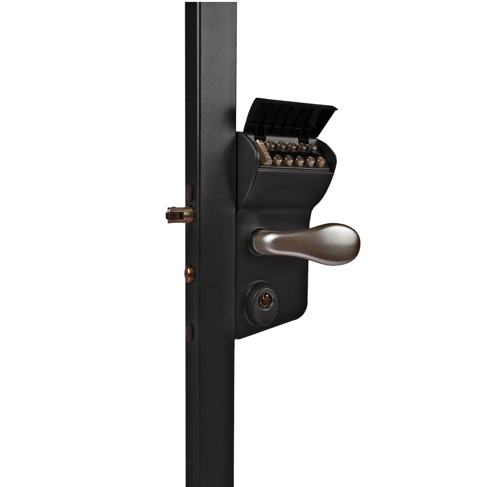 Locinox Combination Lock To Suit Sections 30-40-50mm (Black)