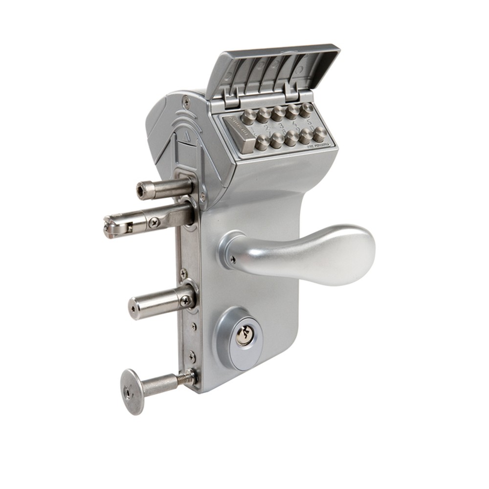 Locinox Combination Lock To Suit Sections 30-40-50mm (Silver)