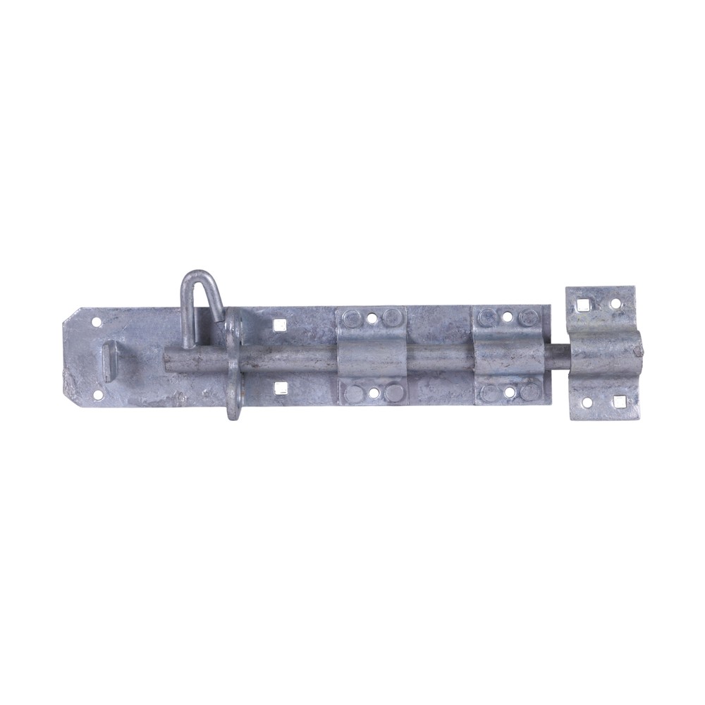 Brenton Padbolt 10" (250mm) Galvanised - With 5/8" Shoot