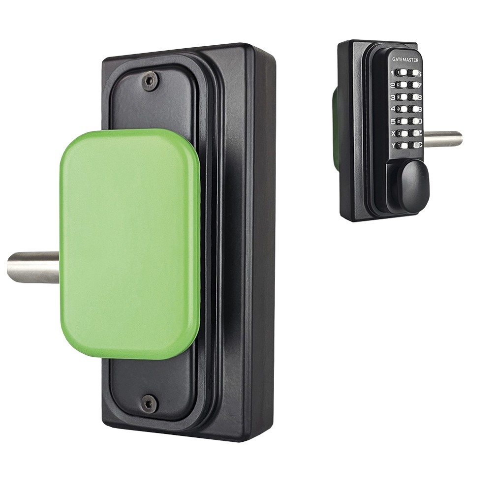 Quick Exit Gate Lock - Keypad One Side Flat Bar/Box section up to 30mm - L/H